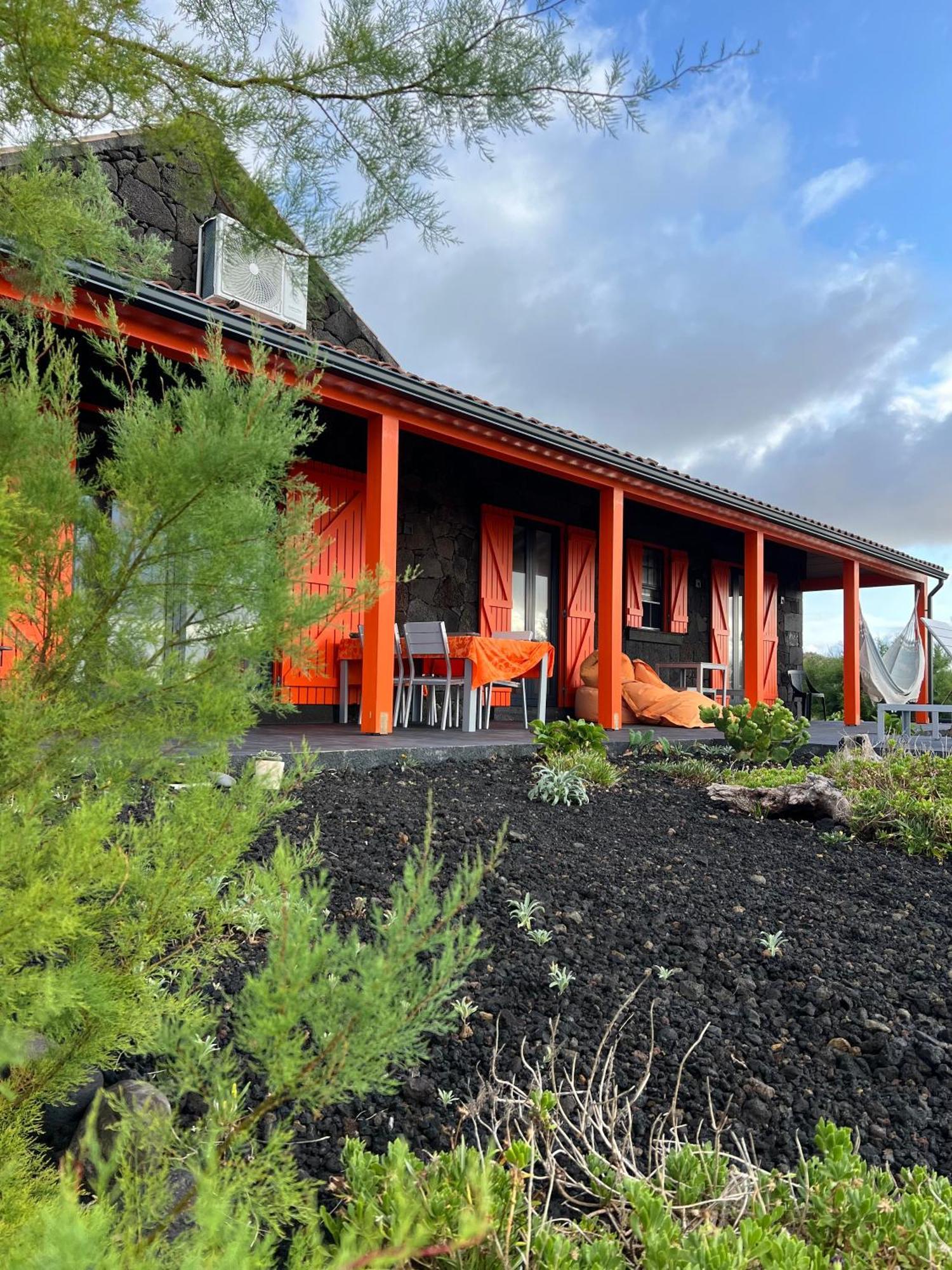 Casa Baleia Laranja Ocean-Front Madalena (Azores) Exterior foto